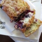 Mixed Berry Pound Cake