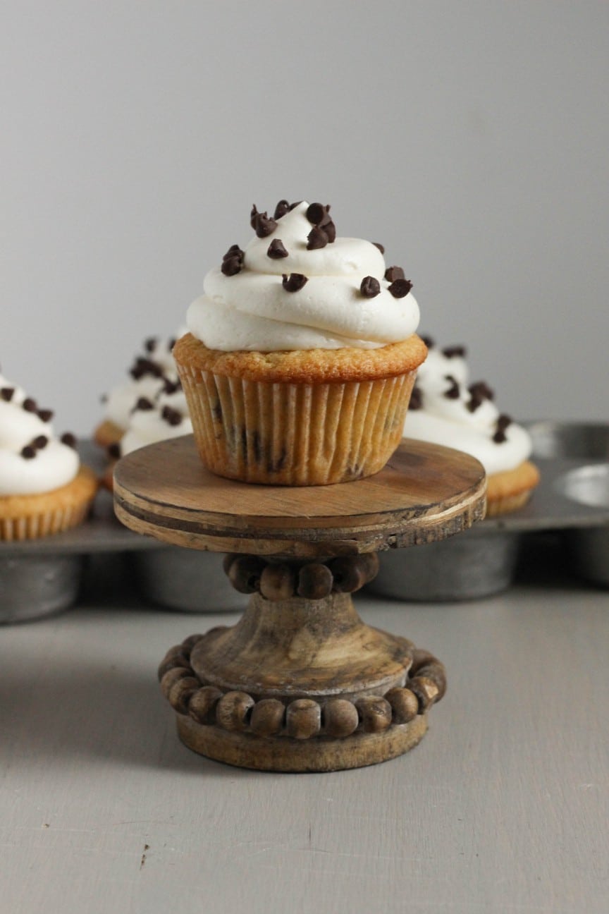 High Altitude Baking Recipes | Chocolate Chip Cupcakes