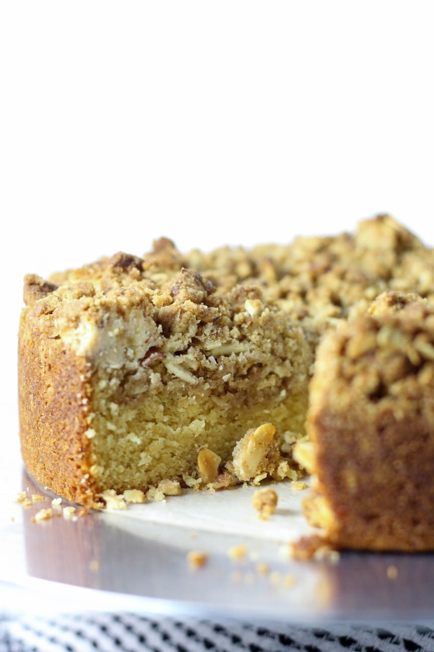 Pear and Almond Cake with Streusel Topping | Recipes | Delia Online