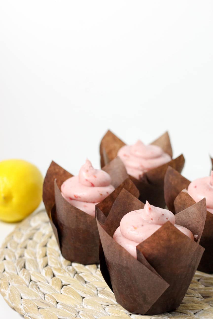 Raspberry Lemon Cupcakes | High Altitude Recipes