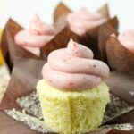 Lemon Raspberry Cupcakes | High Altitude Cupcakes
