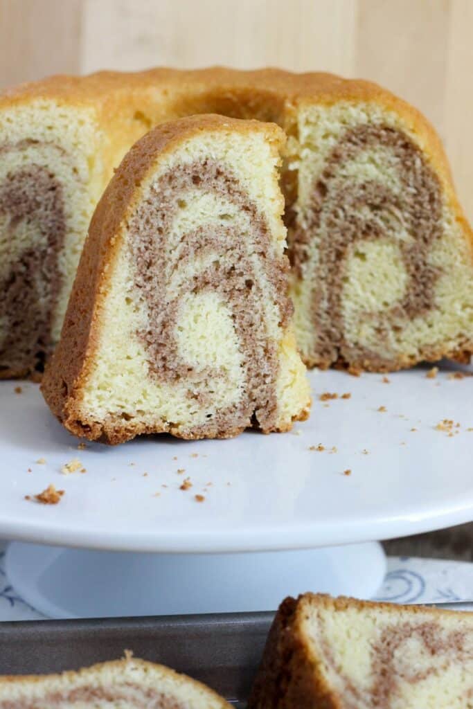 Cinnamon Swirl Bundt Cake | Dough-Eyed