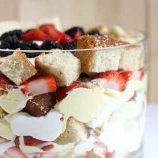 Classic Berries and Cream Trifle