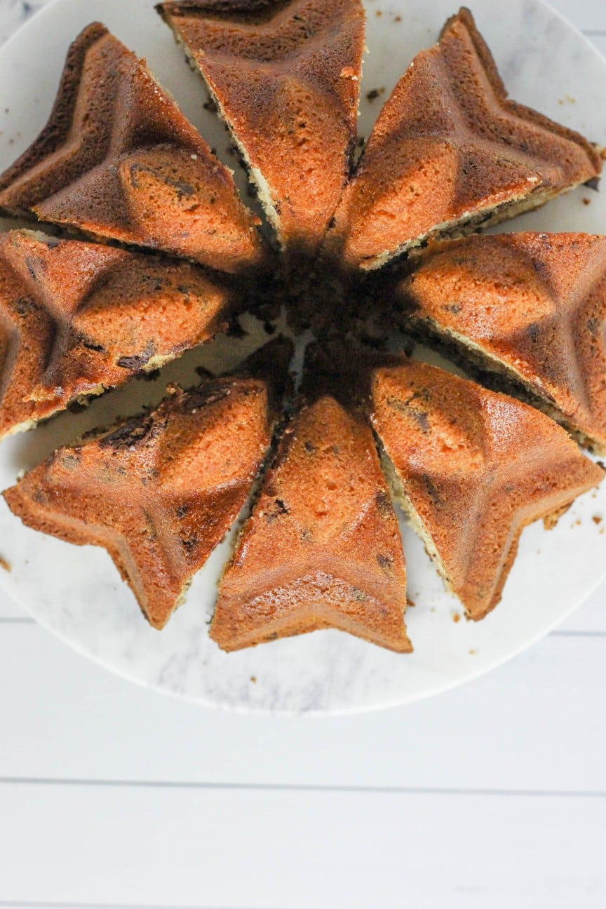 Toasted Marshmallow Pound Cake Dough Eyed