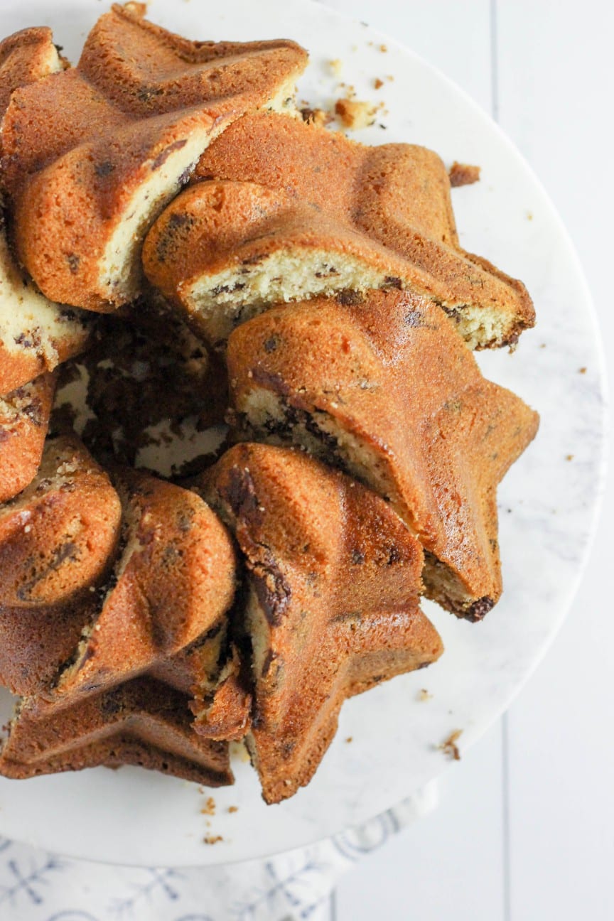Toasted Marshmallow Pound Cake Dough Eyed