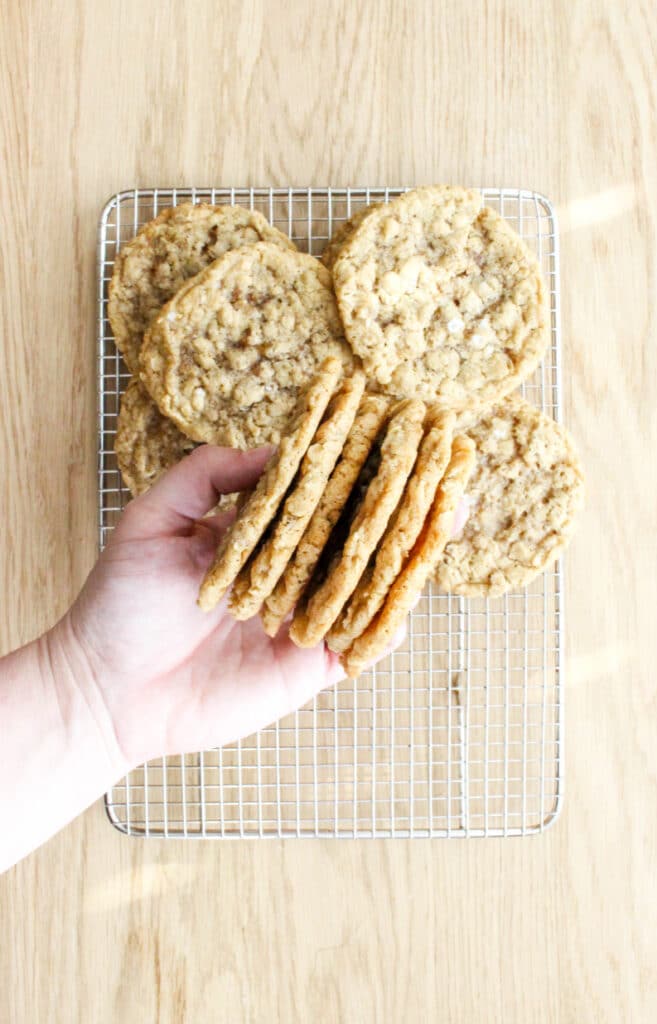 Oatmeal Cookie Thins