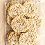 Thin Oatmeal Cookies