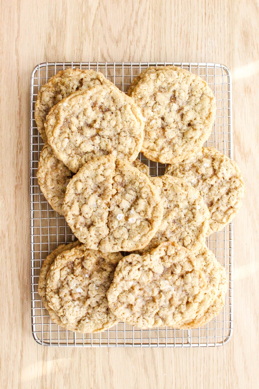Thin Oatmeal Cookies