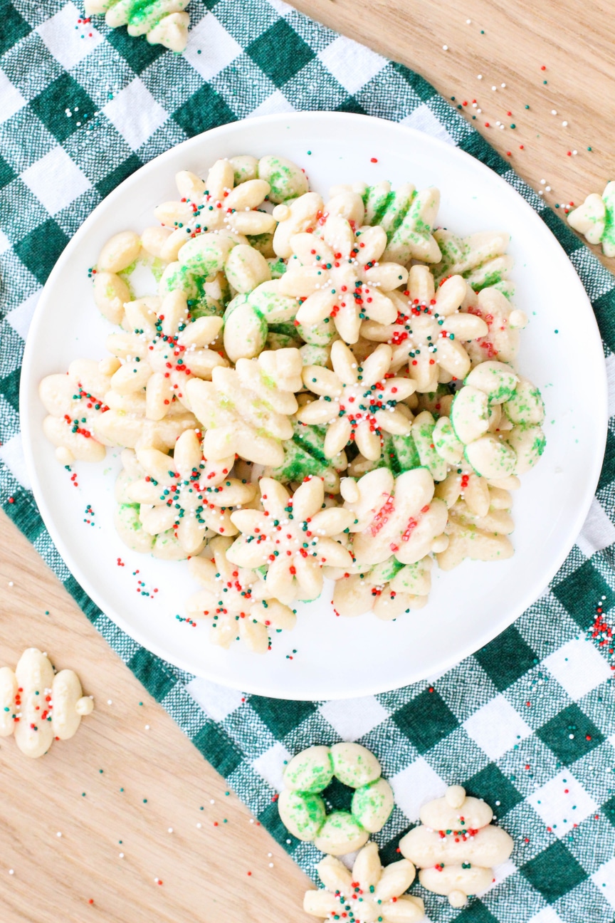 4 Best Spritz Cookie Press Recipes + How to Use a Cookie Press