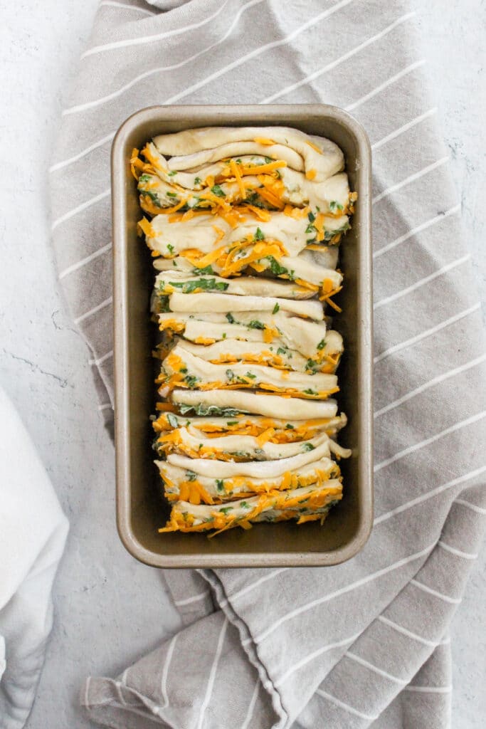 Perfect Cheddar Pull Apart Bread