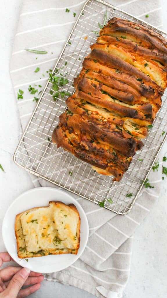 Cheddar Pull Apart Bread Recipe