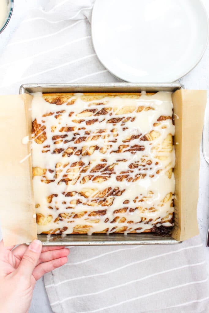 High-Altitude Cinnamon Roll Cake Recipe