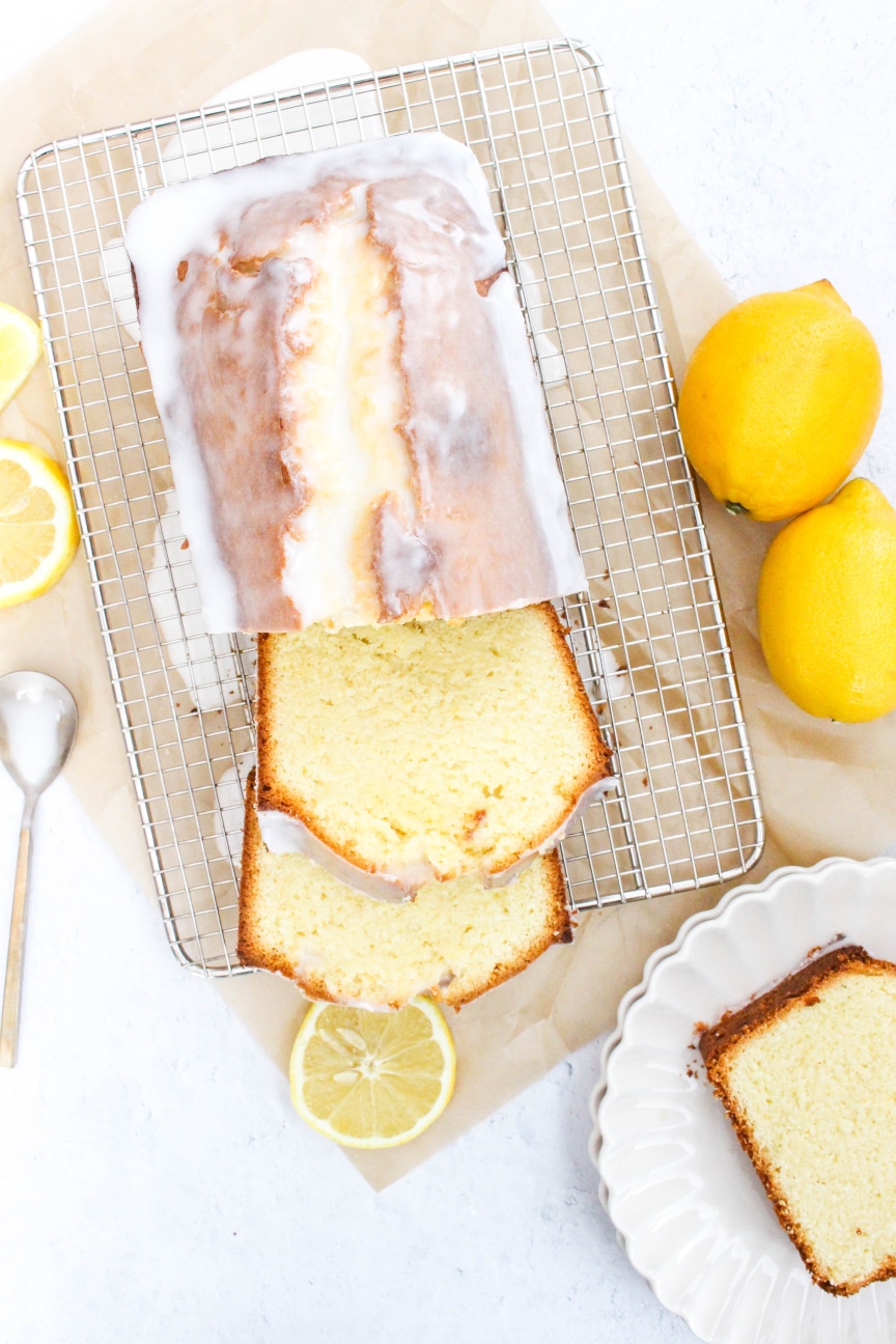 High Altitude Lemon Pound Cake