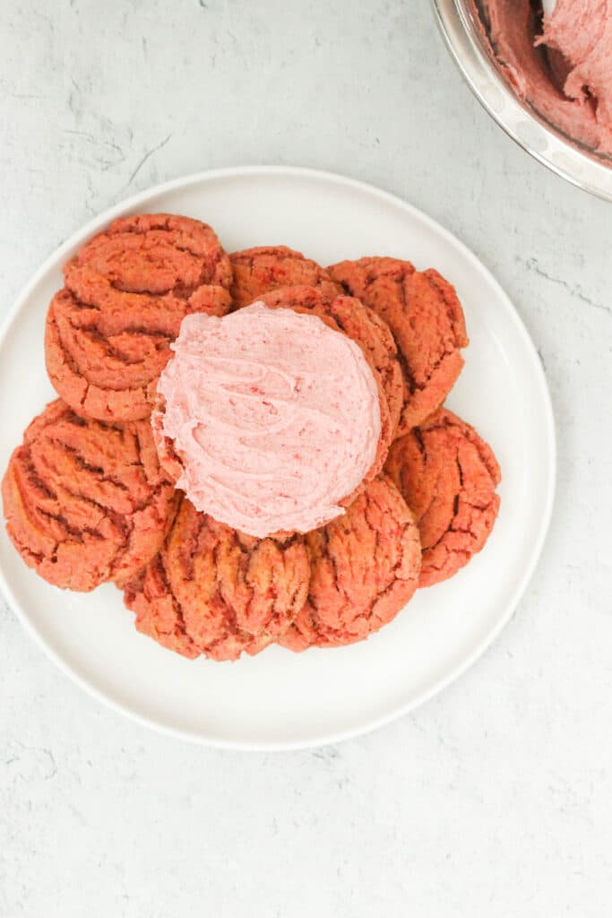 Best Strawberry Sugar Cookies