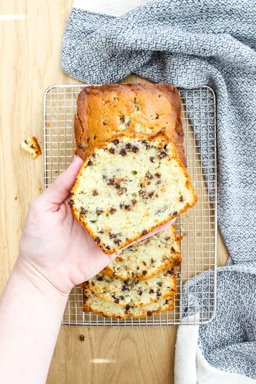 Chocolate Chip Pound Cake Recipe
