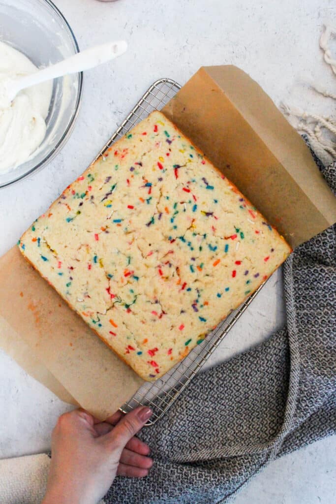 Best Funfetti Snack Cake