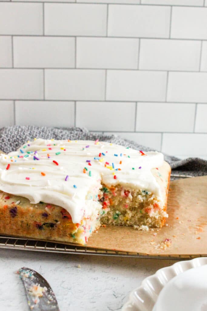Best Funfetti Snack Cake