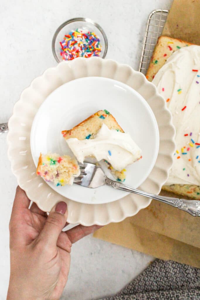 Funfetti Snack Cake
