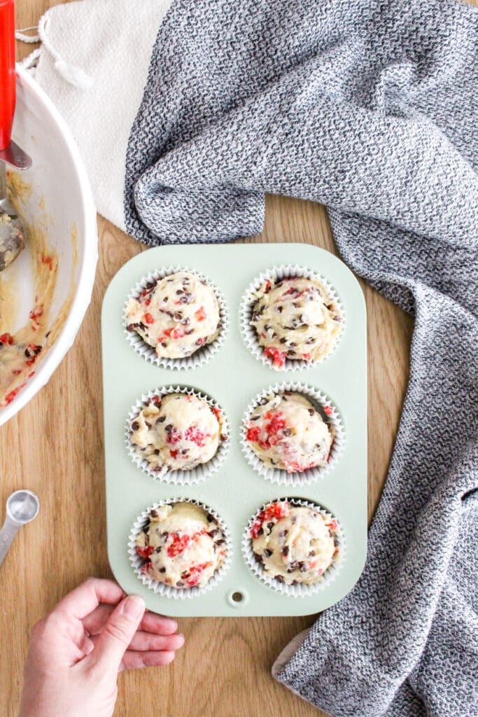 The Best Chocolate Raspberry Muffins