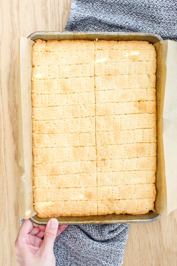 Baked High-Altitude Shortbread Cookies