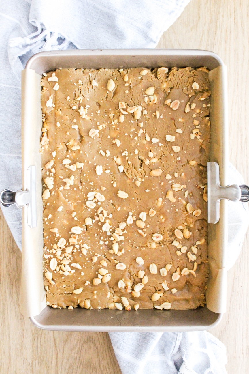 How to Make  Peanut Butter Cookie Bars