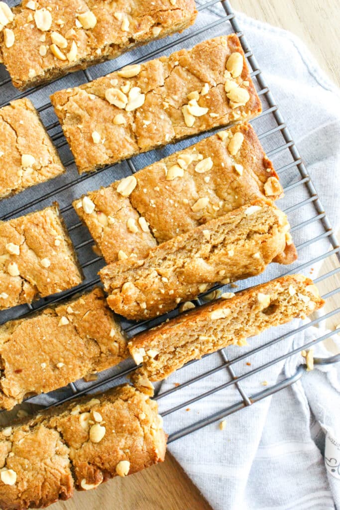 Best Peanut Butter Cookie Bars