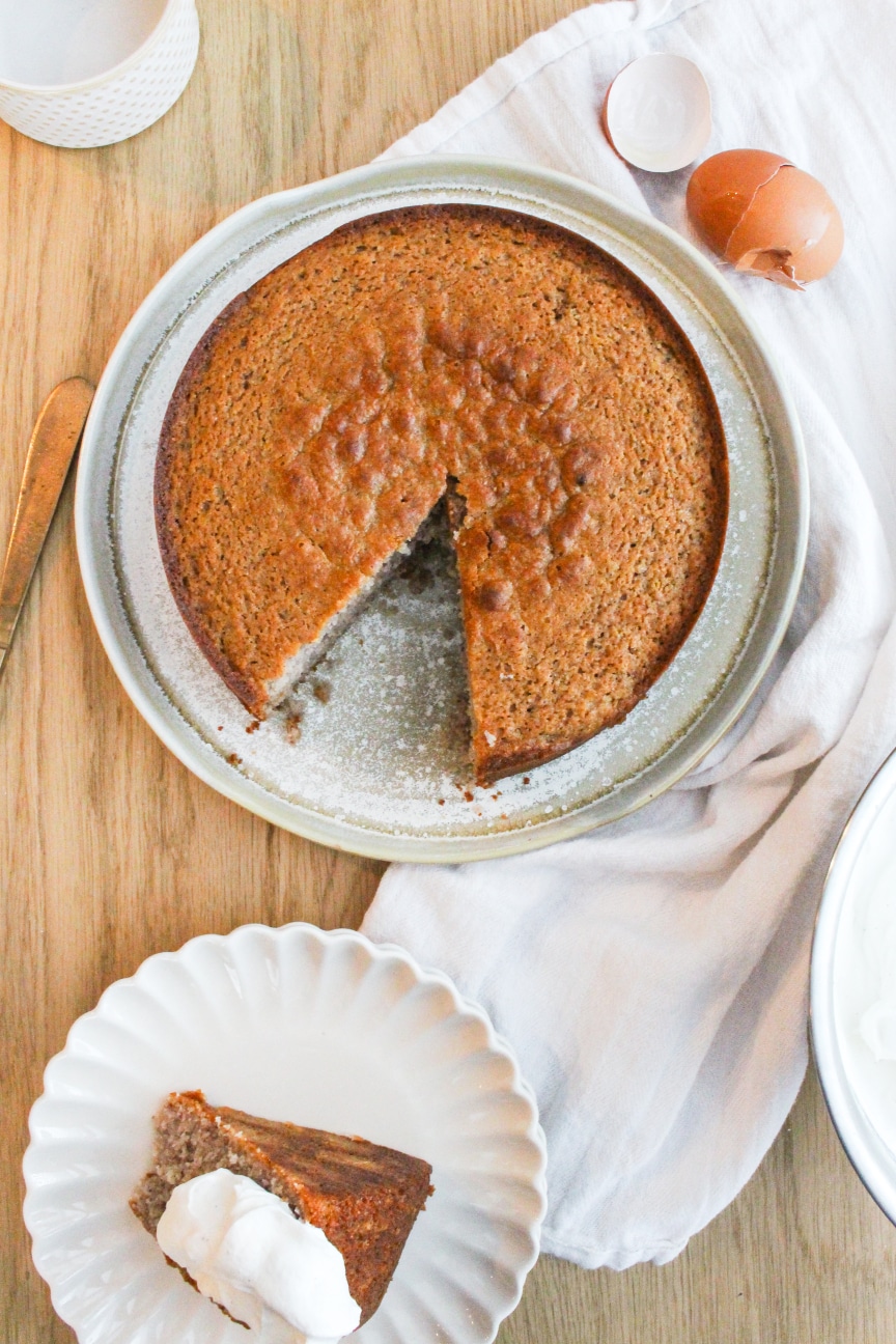 Easy Blue Corn Cake