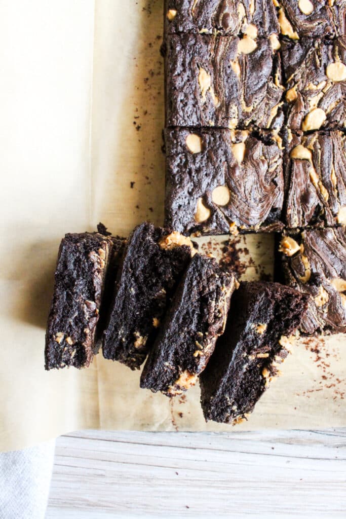 Peanut Butter Brownies