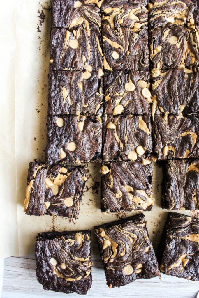 Best Peanut Butter Brownies