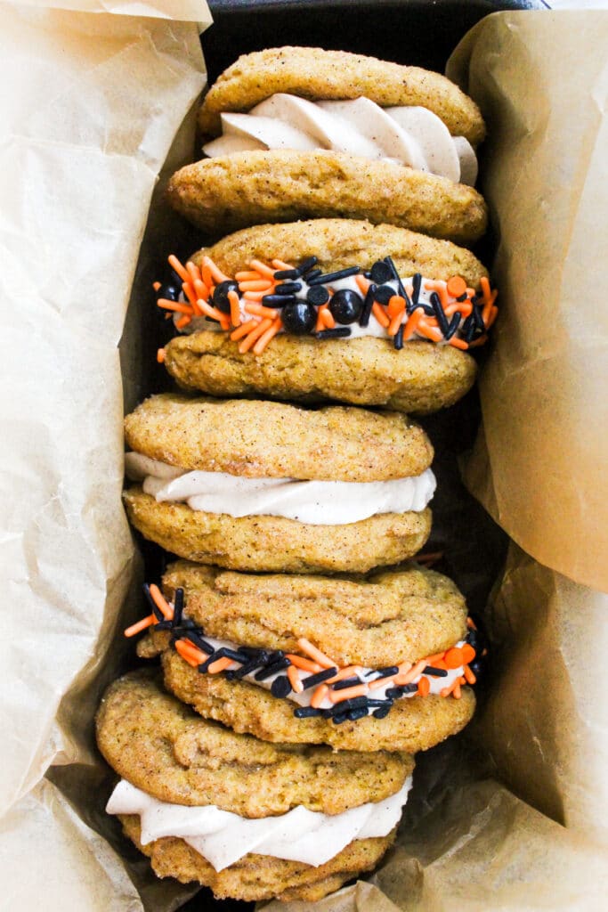 Perfect Pumpkin Sandwich Cookies