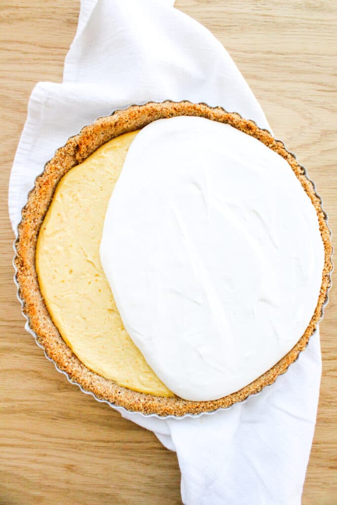 Citrus Tart with topping