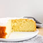 Hot Milk Vanilla Sponge Cake
