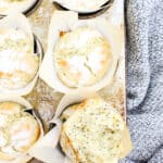 Easy Small batch Almond Poppyseed Muffins