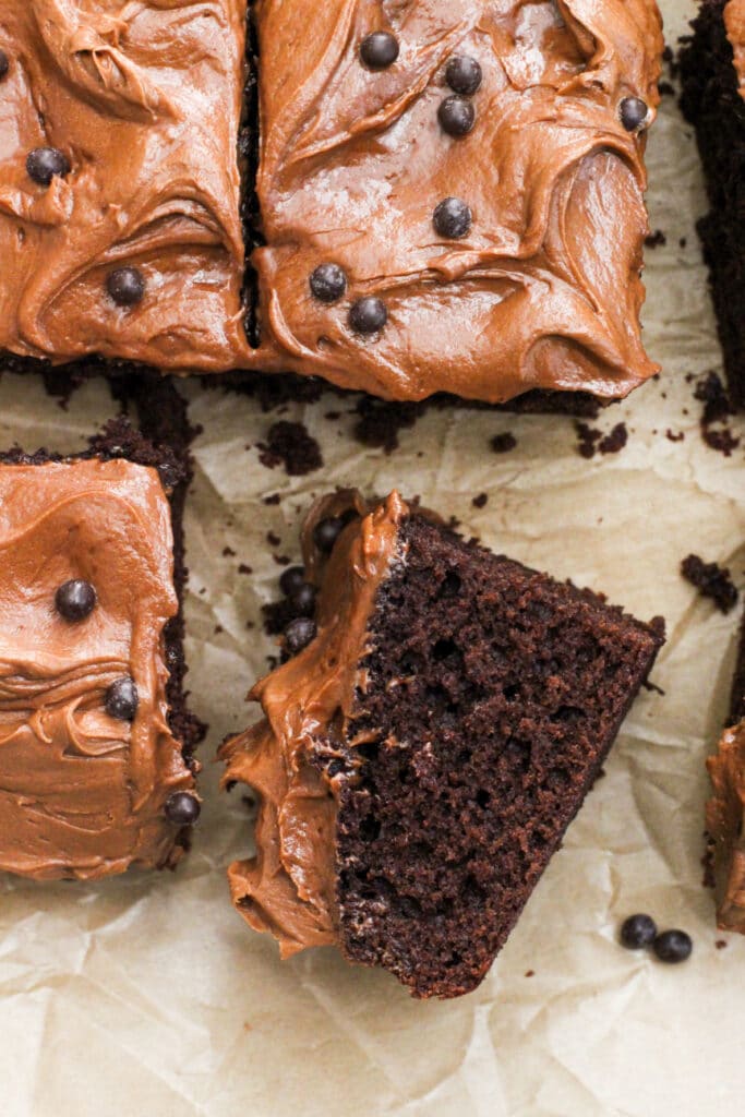 Peanut Butter Chocolate Cake