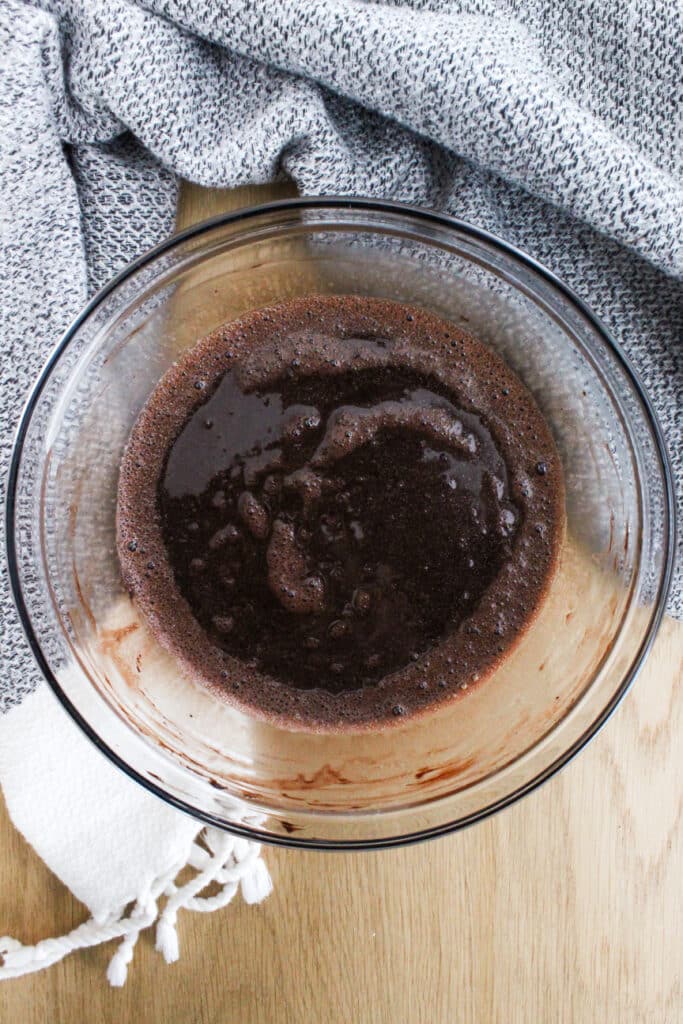Chocolate Mixture for Peanut Butter Chocolate Cake
