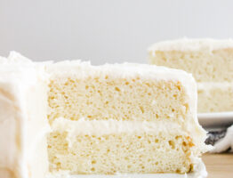 High-Altitude White Cake