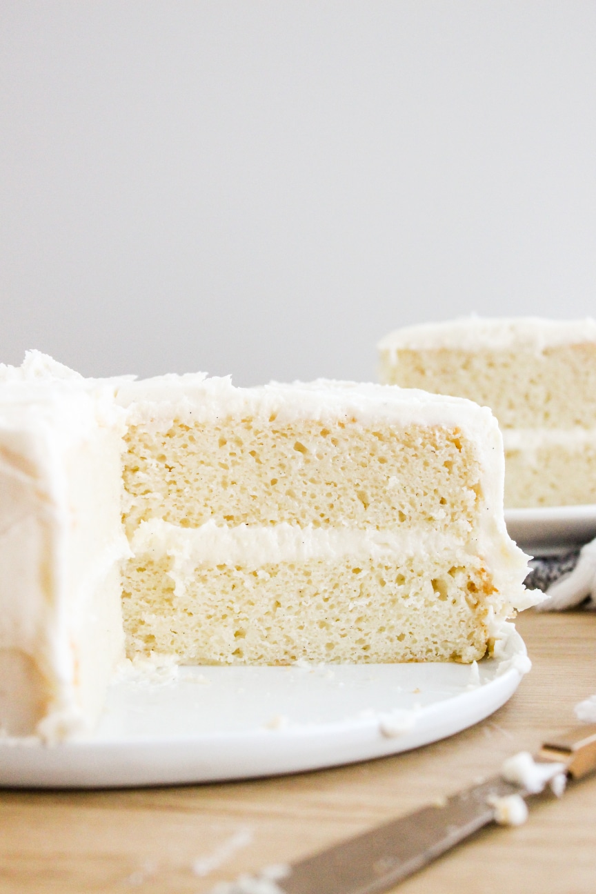 High-Altitude White Cake