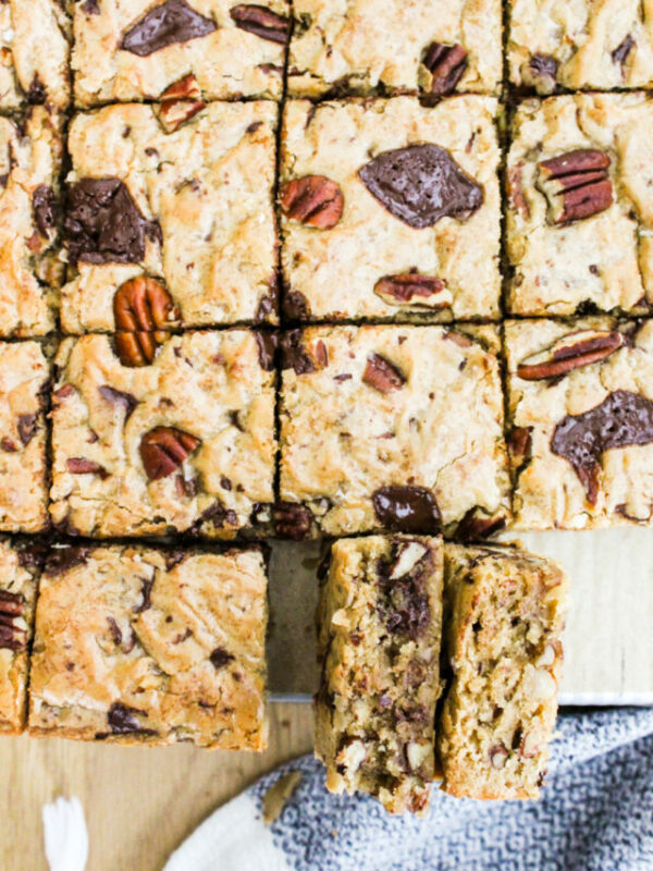 Recipe for Chewy Blondies