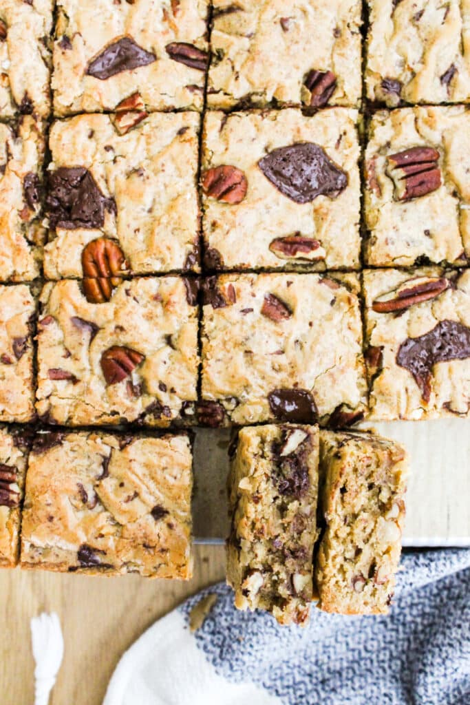 Recipe for Chewy Blondies