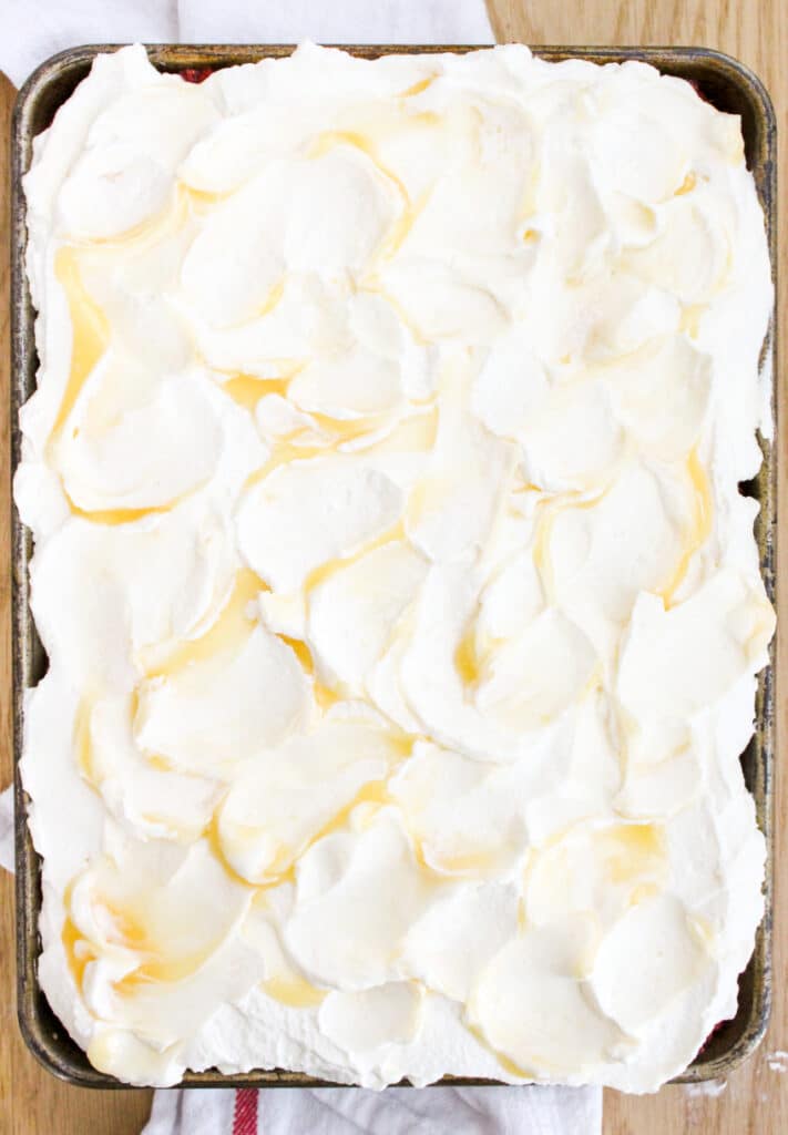 best lemon raspberry sheet cake recipe