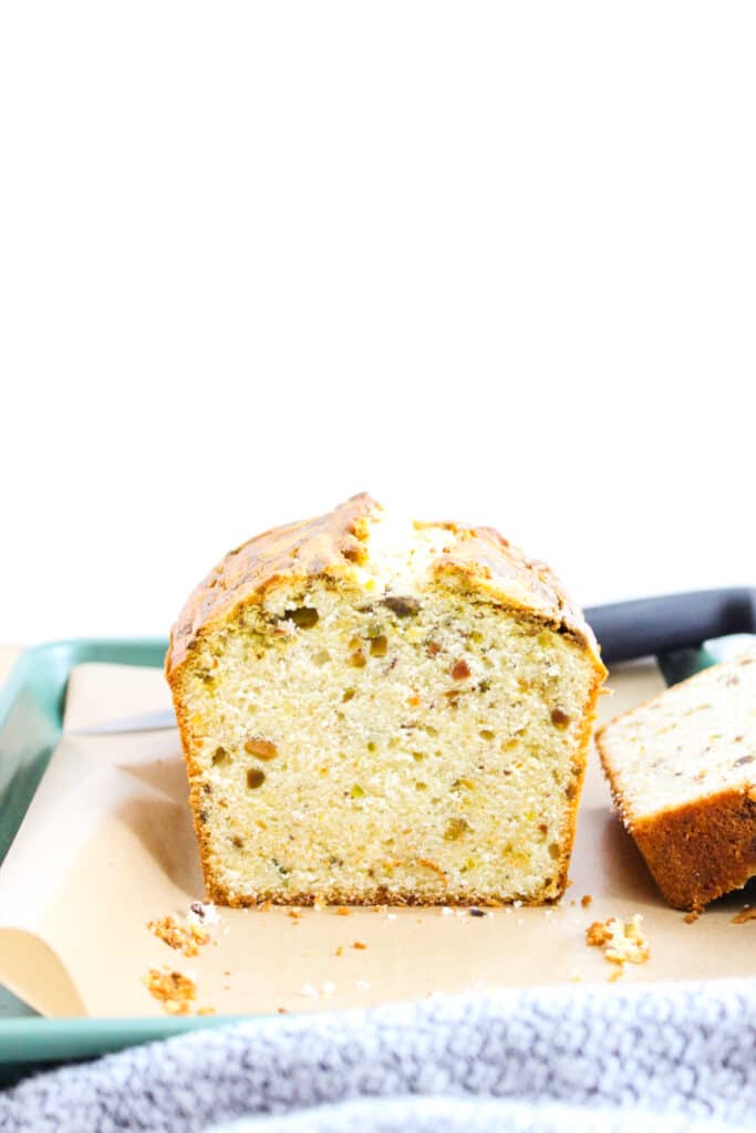 Perfect Pistachio Pound Cake