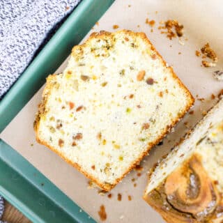 Pistachio Pound Cake