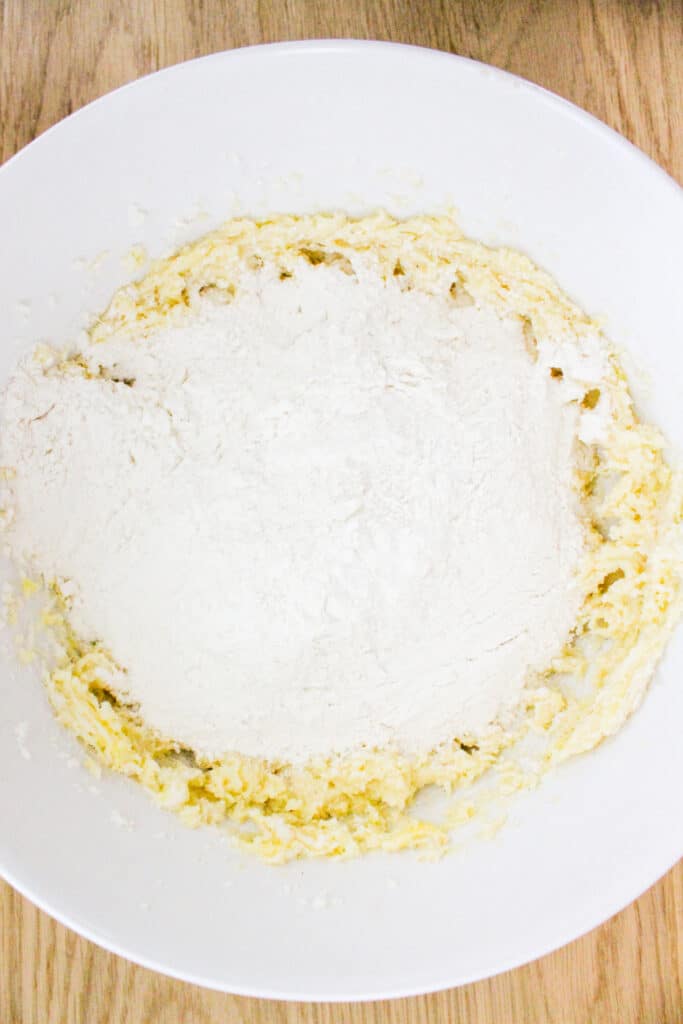 lemon raspberry cookie dough dry ingredients