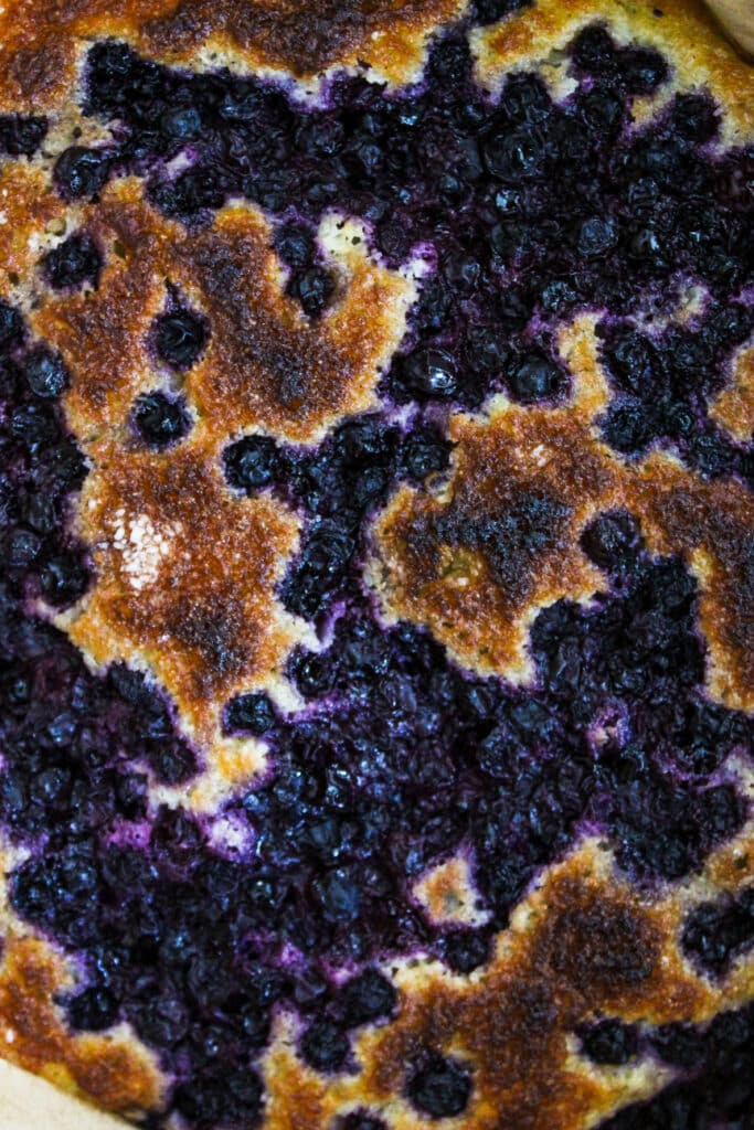 Blueberry Cornmeal Cake 
