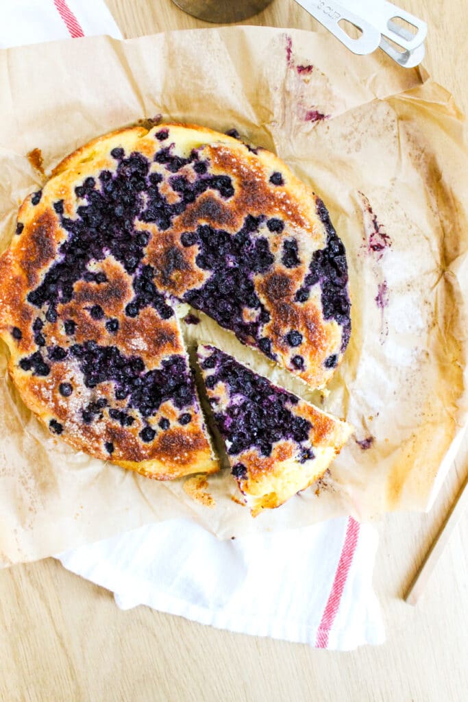 Best Blueberry Cornmeal Cake Recipe