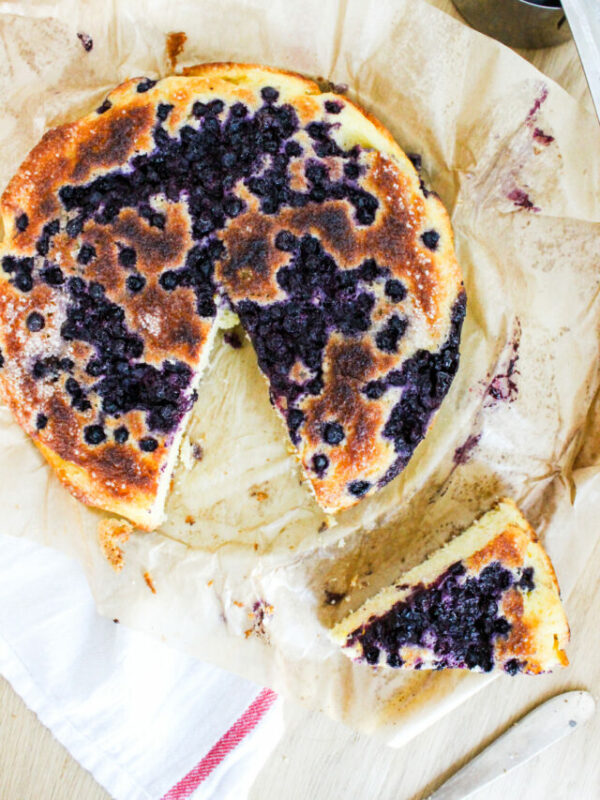 Blueberry Cornmeal Cake Recipe