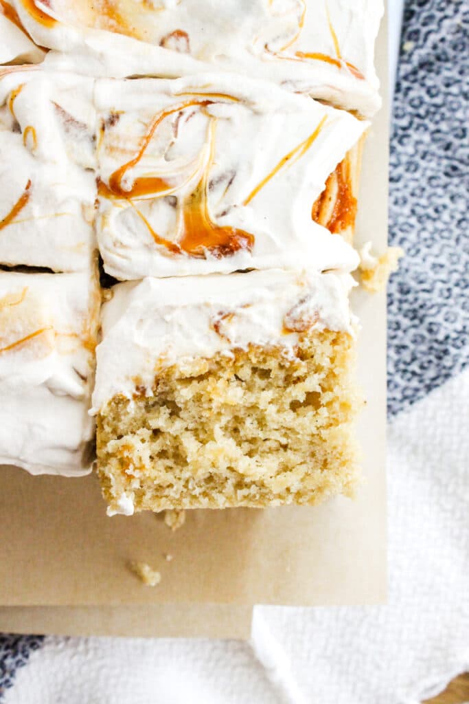 Fluffy Salted Caramel Cake